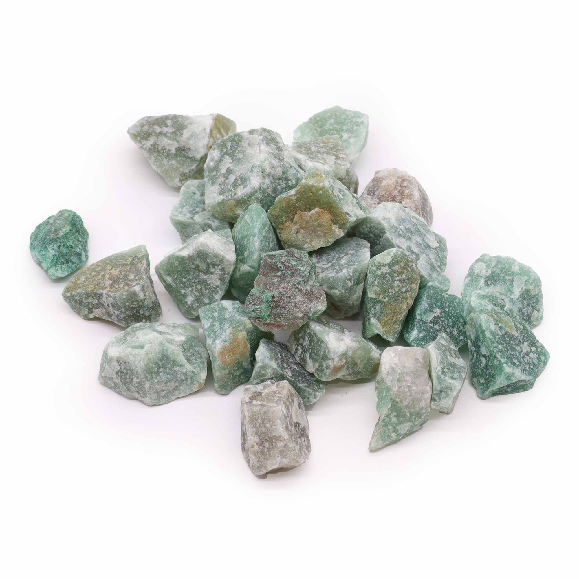 Rå jade – ca 250 g (20–40 mm)