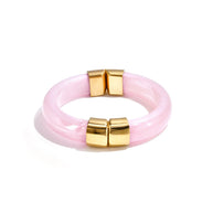 Elegant Acrylic Bangle for Spring/Summer