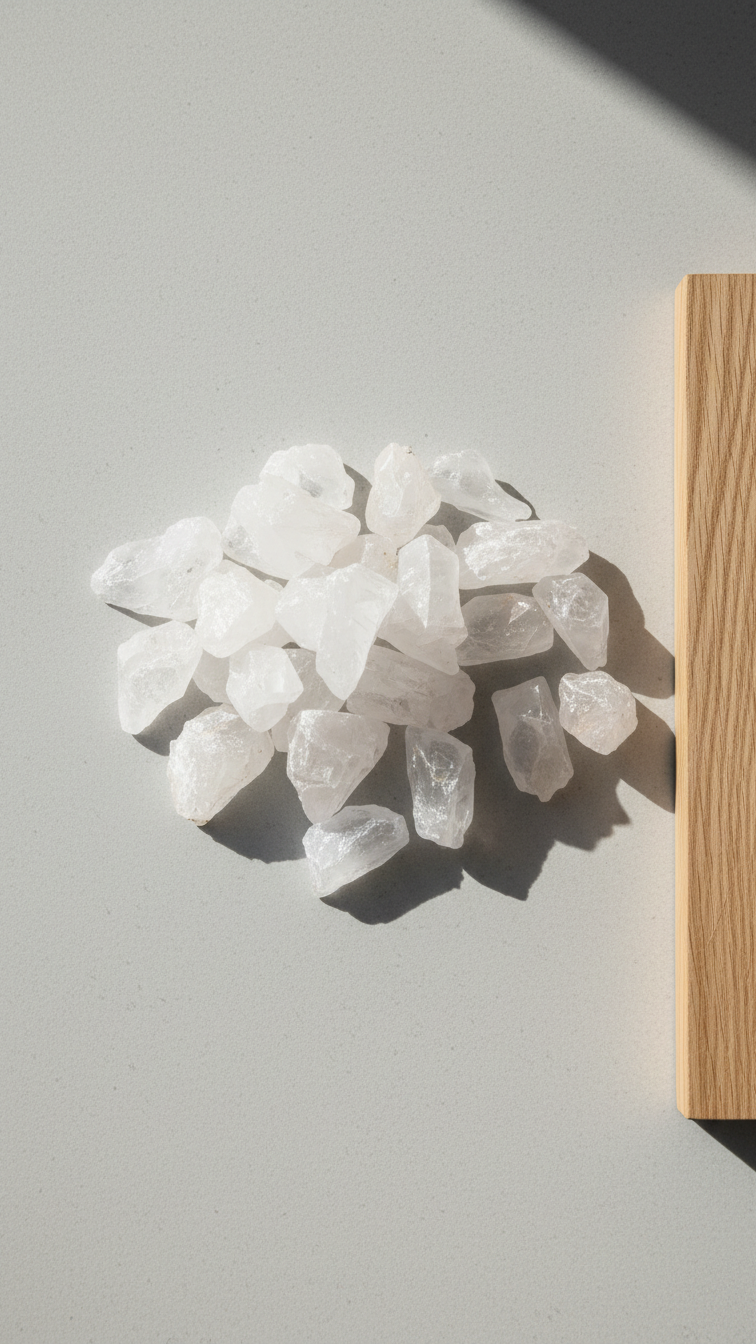 Rå bergkristall – ca 250 g (20–40 mm)