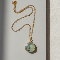 Halsband Justine · Prehnit