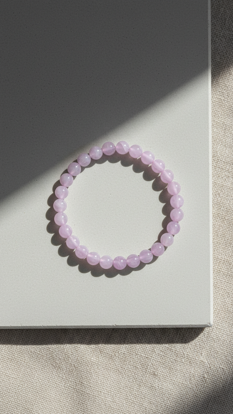 Armband med rosenkvarts