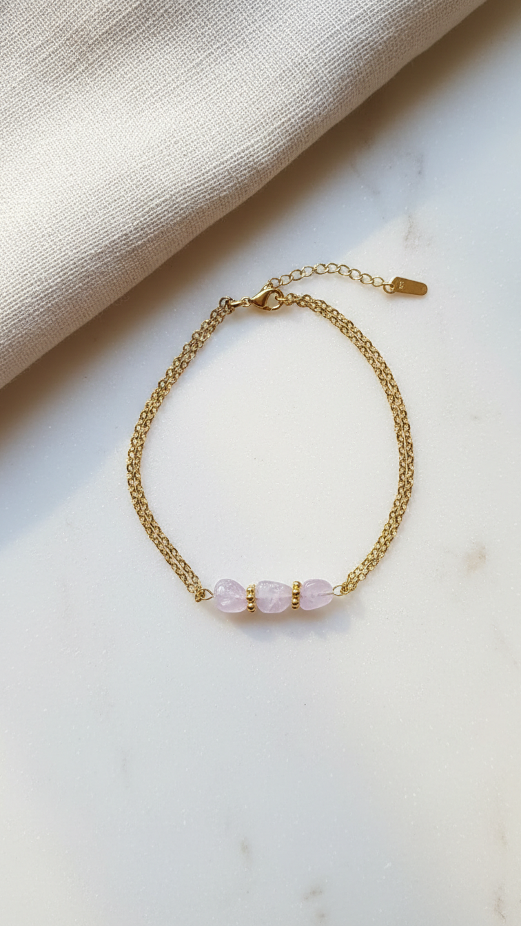 Armband med ametist