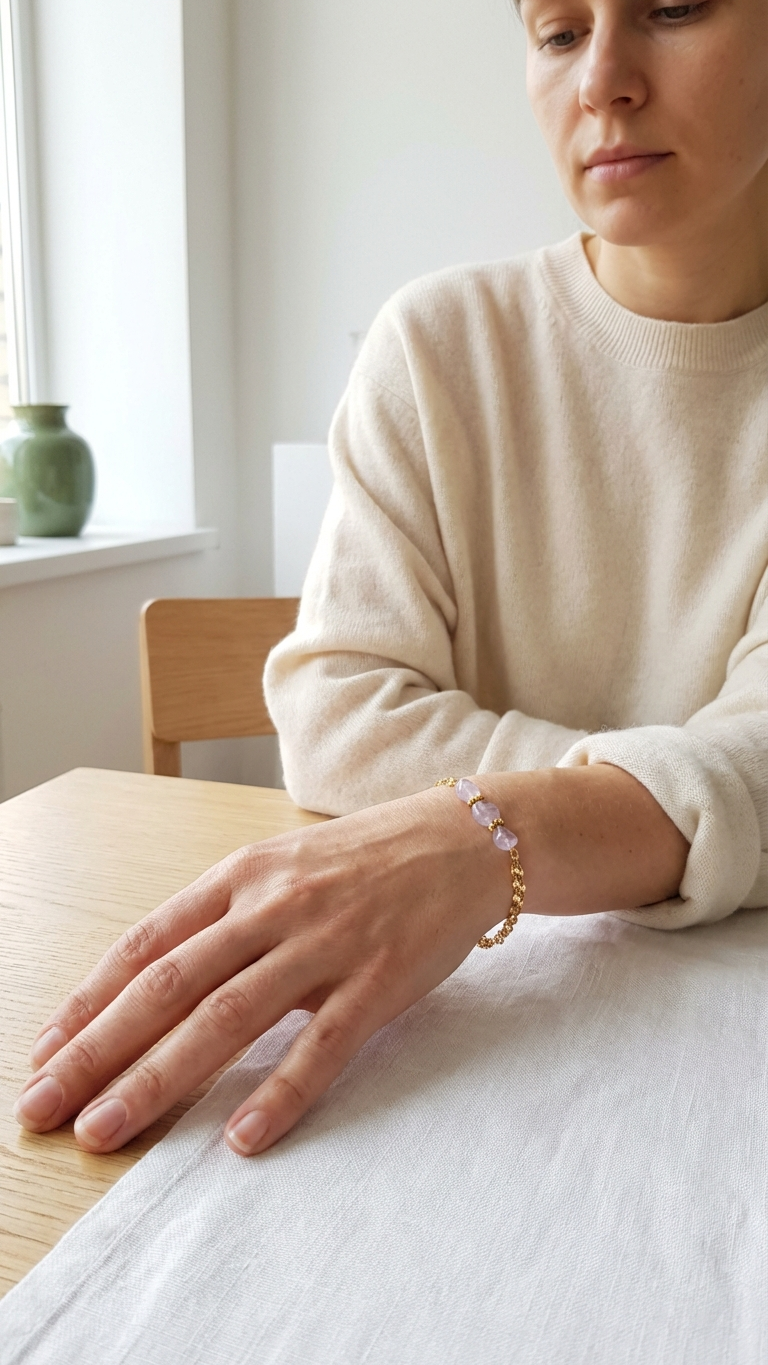 Armband med ametist