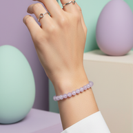 Armband med rosenkvarts